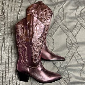 Pink Cowgirl Boots